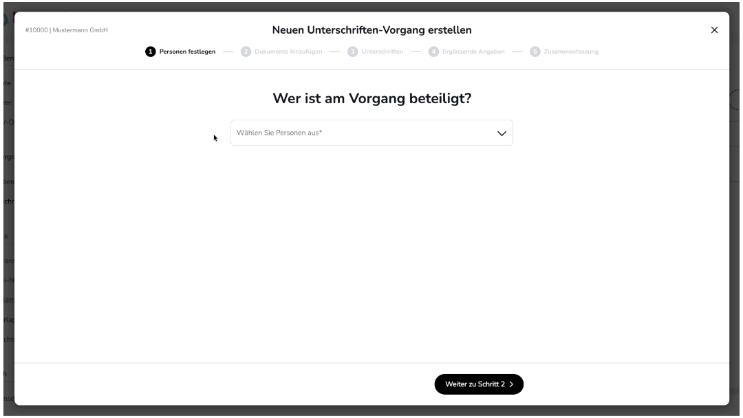 Beteiligte Personen